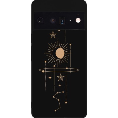 Coque Google Pixel 6 Pro - Silicone rigide noir Spring 23 astro