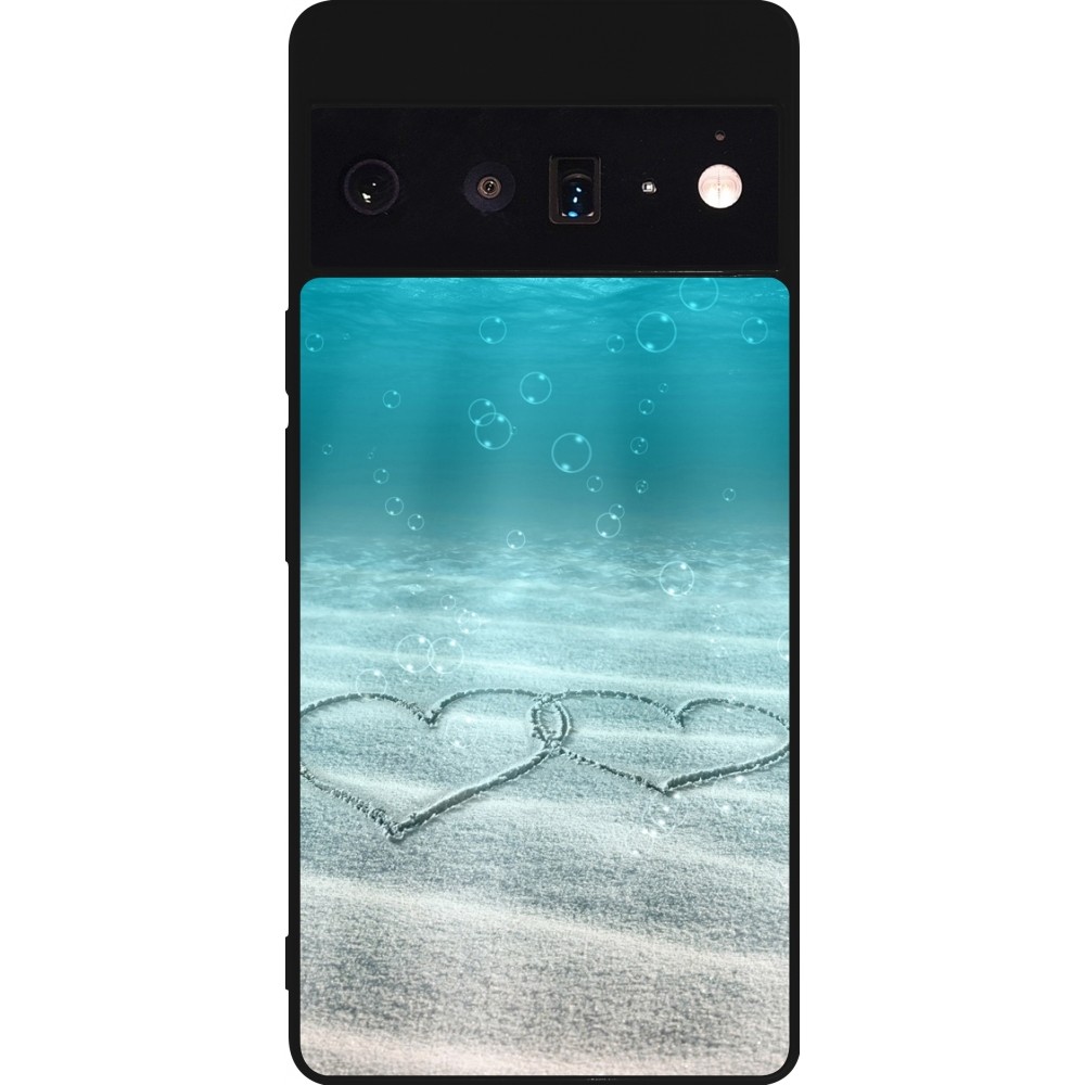 Coque Google Pixel 6 Pro - Silicone rigide noir Summer 18 19