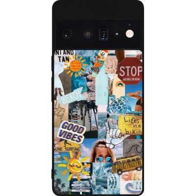 Coque Google Pixel 6 Pro - Silicone rigide noir Summer 2021 15