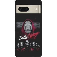 Google Pixel 7 Case Hülle - Silikon schwarz Bella Ciao