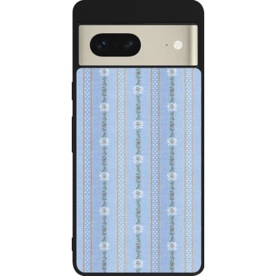 Coque Google Pixel 7 - Silicone rigide noir Edelweiss