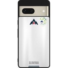 Google Pixel 7 Case Hülle - Silikon schwarz Fussballtrikot Slowenien