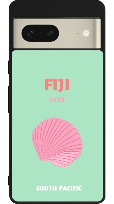 Coque Google Pixel 7 - Silicone rigide noir Pop Summer Destination Fiji