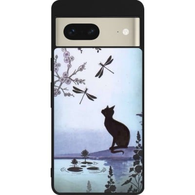 Coque Google Pixel 7 - Silicone rigide noir Spring 19 12