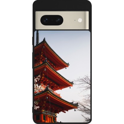 Coque Google Pixel 7 - Silicone rigide noir Spring 23 Japan