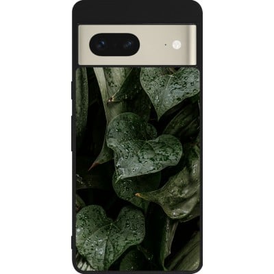 Coque Google Pixel 7 - Silicone rigide noir Spring 23 fresh plants