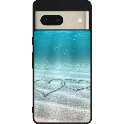 Coque Google Pixel 7 - Silicone rigide noir Summer 18 19