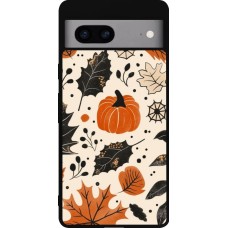 Coque Google Pixel 7a - Silicone rigide noir Autumn 2024 nature