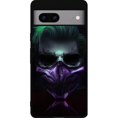 Coque Google Pixel 7a - Silicone rigide noir Halloween 20 21