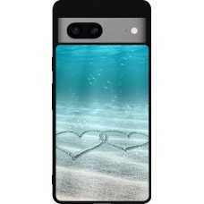 Coque Google Pixel 7a - Silicone rigide noir Summer 18 19