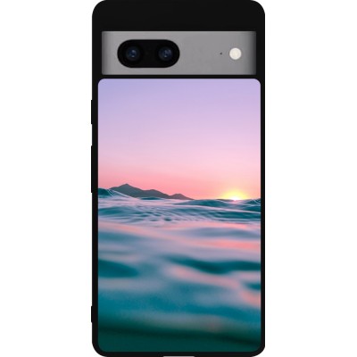 Coque Google Pixel 7a - Silicone rigide noir Summer 2021 12