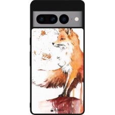 Coque Google Pixel 7 Pro - Silicone rigide noir Autumn 21 Fox