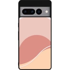 Coque Google Pixel 7 Pro - Silicone rigide noir Autumn 22 abstract sunrise