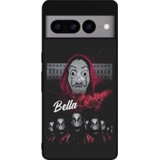 Coque Google Pixel 7 Pro - Silicone rigide noir Bella Ciao