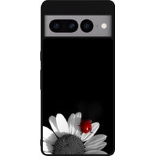 Coque Google Pixel 7 Pro - Silicone rigide noir Black and white Cox