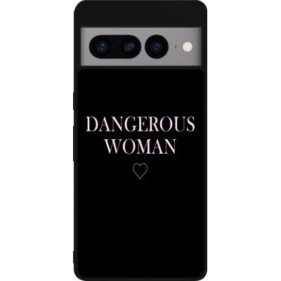 Coque Google Pixel 7 Pro - Silicone rigide noir Dangerous woman