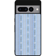 Coque Google Pixel 7 Pro - Silicone rigide noir Edelweiss