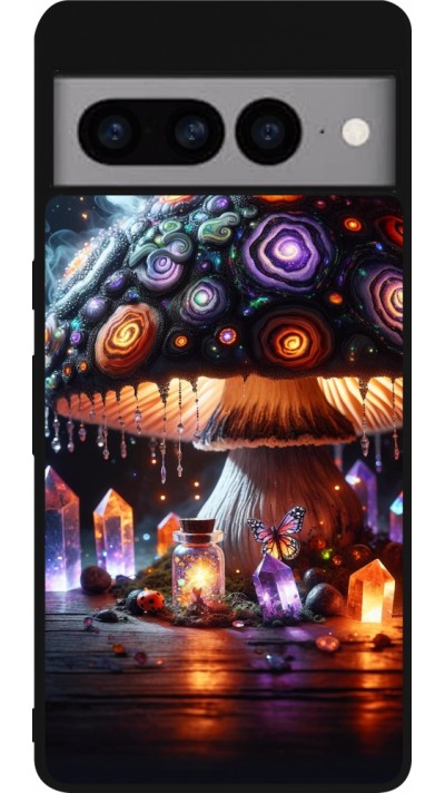 Coque Google Pixel 7 Pro - Silicone rigide noir Halloween Potion Magic