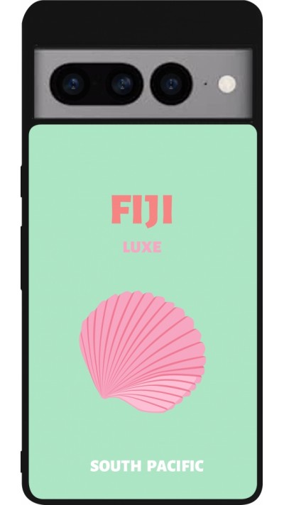 Coque Google Pixel 7 Pro - Silicone rigide noir Pop Summer Destination Fiji