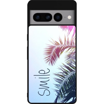 Coque Google Pixel 7 Pro - Silicone rigide noir Smile 05