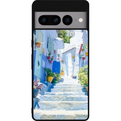 Coque Google Pixel 7 Pro - Silicone rigide noir Summer 2021 18