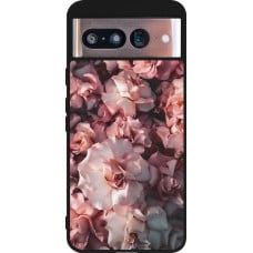 Coque Google Pixel 8 - Silicone rigide noir Beautiful Roses