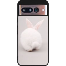 Google Pixel 8 Case Hülle - Silikon schwarz Easter 2024 bunny butt