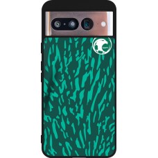 Google Pixel 8 Case Hülle - Silikon schwarz Saudi-Arabien 2022 personalisierbares Fussballtrikot