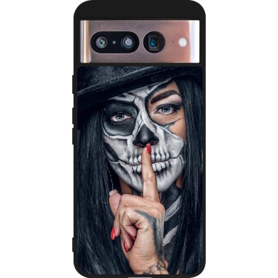 Coque Google Pixel 8 - Silicone rigide noir Halloween 18 19