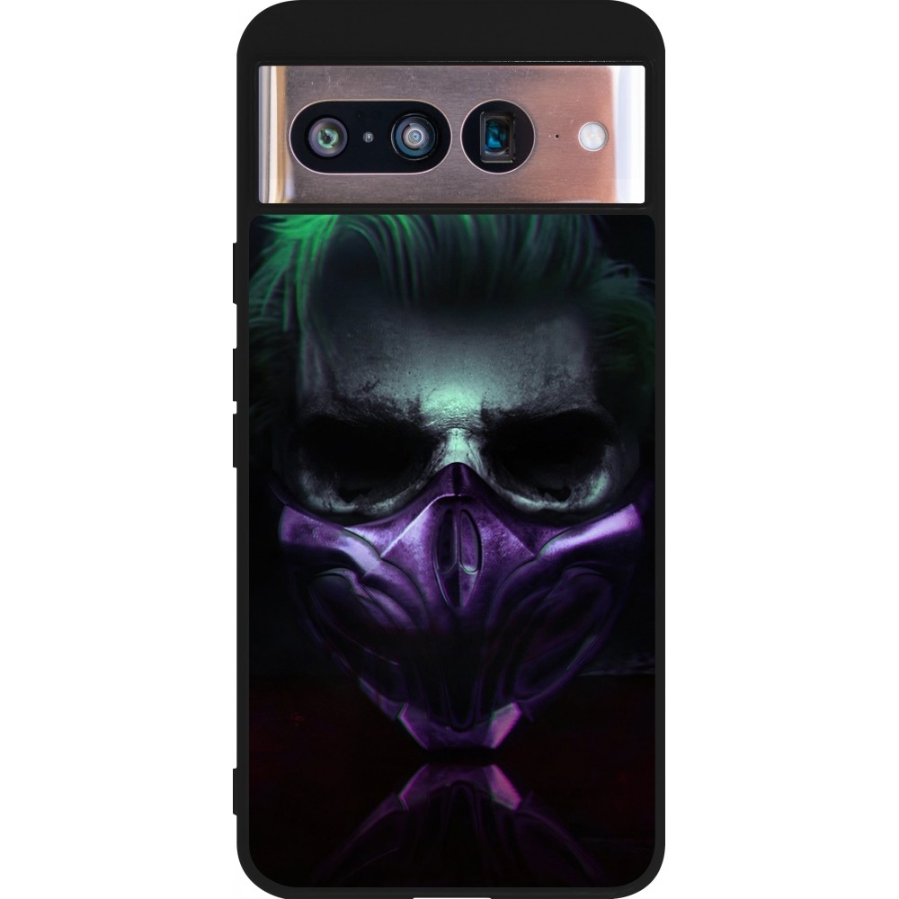 Coque Google Pixel 8 - Silicone rigide noir Halloween 20 21