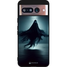 Google Pixel 8 Case Hülle - Silikon schwarz Halloween 2024 Spektraler Schatten