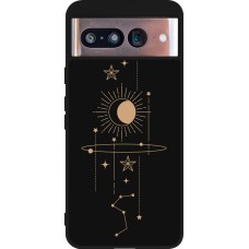 Coque Google Pixel 8 - Silicone rigide noir Spring 23 astro