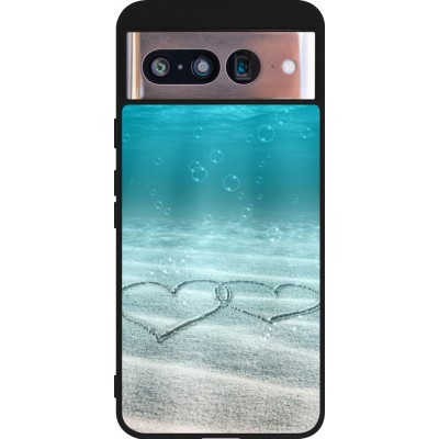 Coque Google Pixel 8 - Silicone rigide noir Summer 18 19