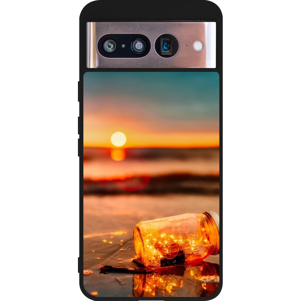 Coque Google Pixel 8 - Silicone rigide noir Summer 2021 16