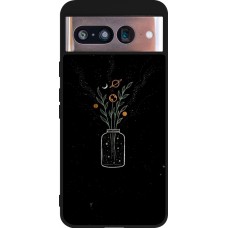 Coque Google Pixel 8 - Silicone rigide noir Vase black