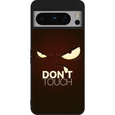 Coque Google Pixel 8 Pro - Silicone rigide noir Angry Dont Touch