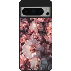 Coque Google Pixel 8 Pro - Silicone rigide noir Beautiful Roses