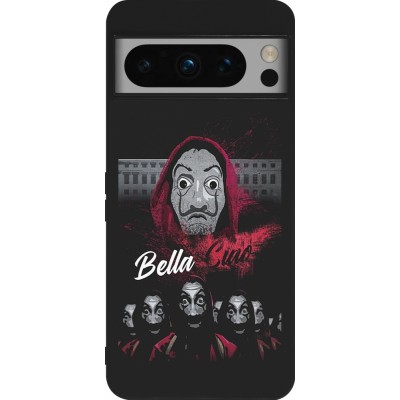 Coque Google Pixel 8 Pro - Silicone rigide noir Bella Ciao