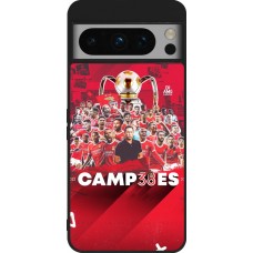 Coque Google Pixel 8 Pro - Silicone rigide noir Benfica Campeoes 2023