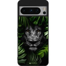 Coque Google Pixel 8 Pro - Silicone rigide noir Forest Lion