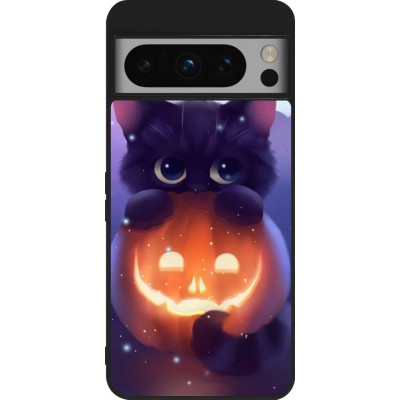 Coque Google Pixel 8 Pro - Silicone rigide noir Halloween 17 15