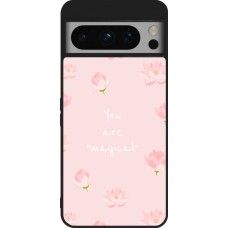 Coque Google Pixel 8 Pro - Silicone rigide noir Mom 2023 your are magical