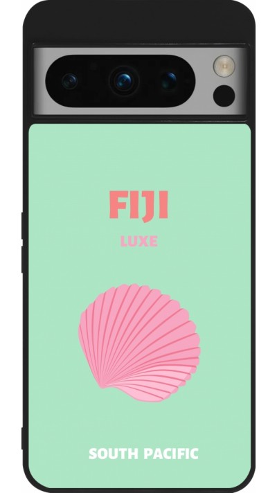 Coque Google Pixel 8 Pro - Silicone rigide noir Pop Summer Destination Fiji