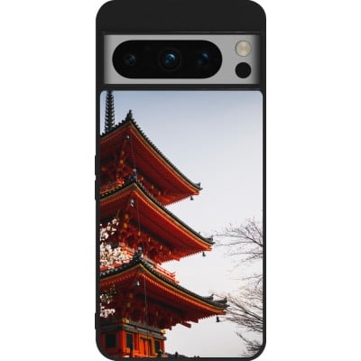 Coque Google Pixel 8 Pro - Silicone rigide noir Spring 23 Japan