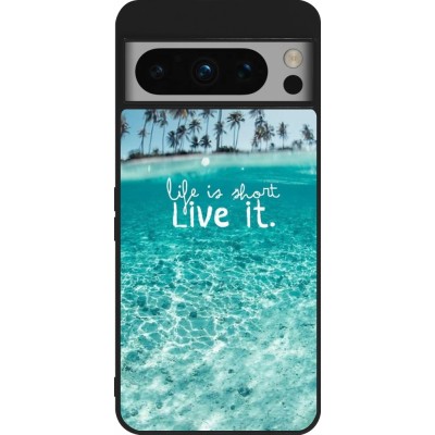 Coque Google Pixel 8 Pro - Silicone rigide noir Summer 18 24