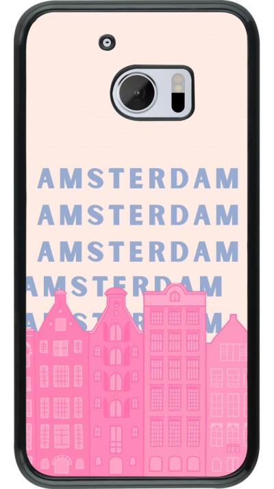 Coque HTC 10 - Amsterdam Pink Print