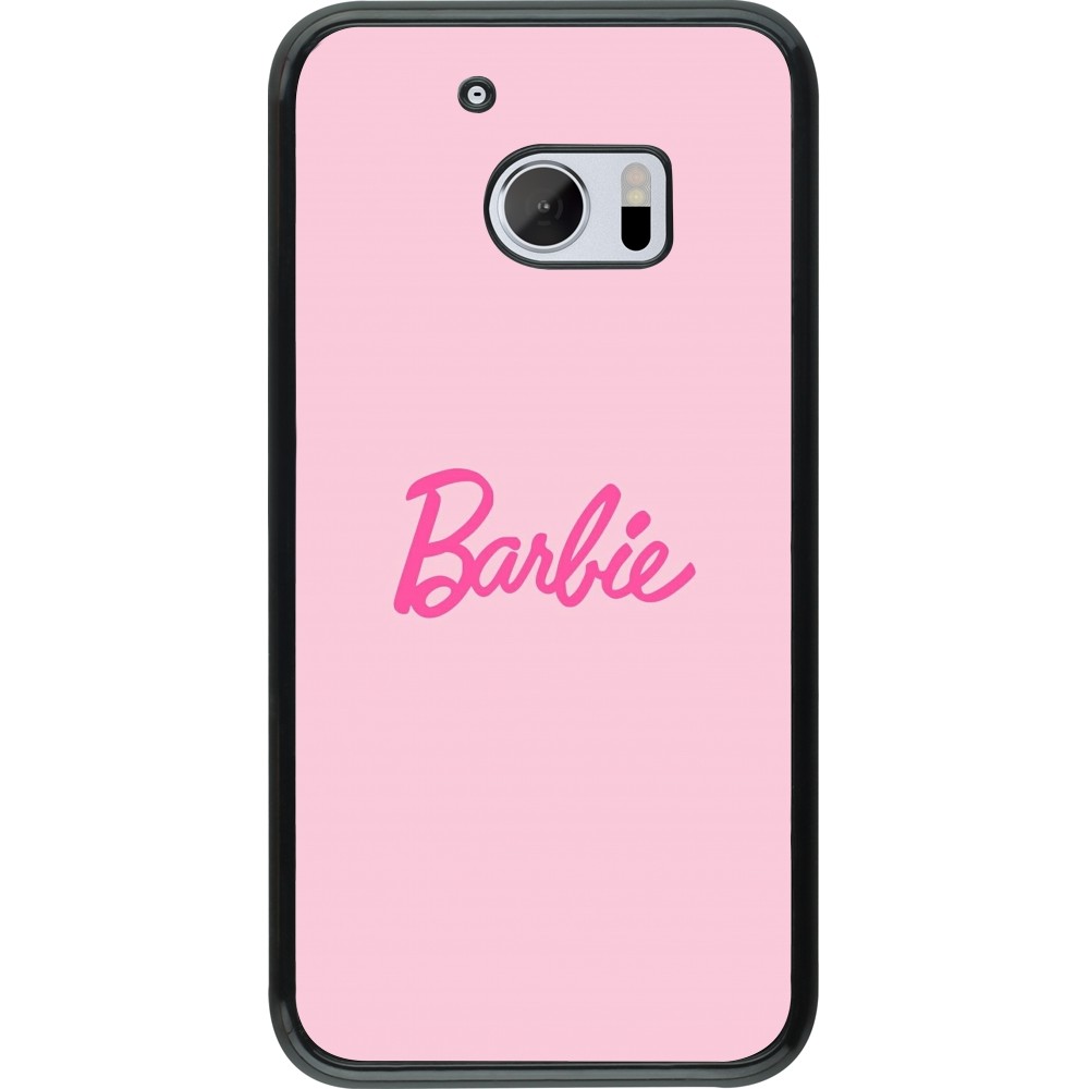 HTC 10 Case Hülle - Barbie Text