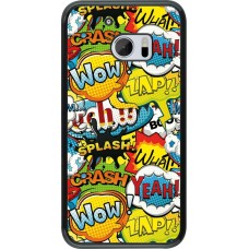 HTC 10 Case Hülle - Cartoons slogans