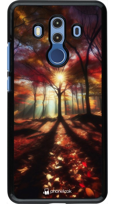 Coque Huawei Mate 10 Pro - Automne doré glare