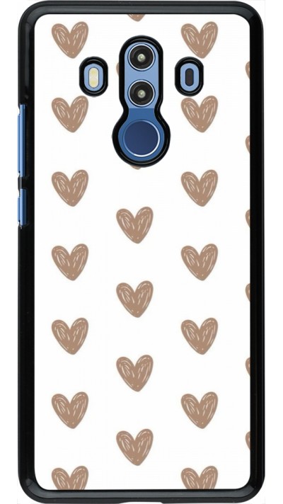 Coque Huawei Mate 10 Pro - Autumn 2024 brown hearts